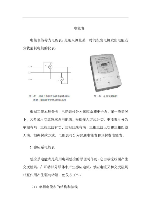 电能表介绍