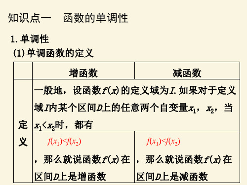 函数的基本性质ppt课件