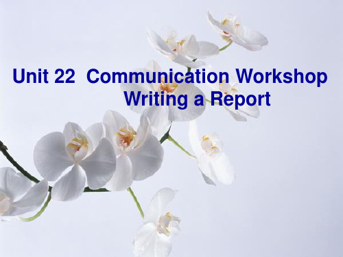 北师大版高中英语选修八Unit 22《Communication Workshop》课件 3