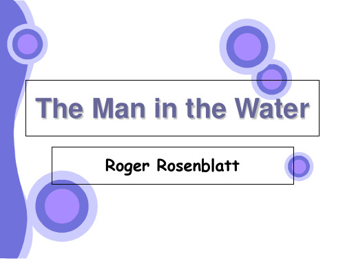 unit-4-the-man-in-the-water学习资料