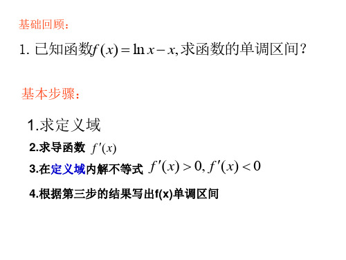 含参导数问题常见的分类讨论