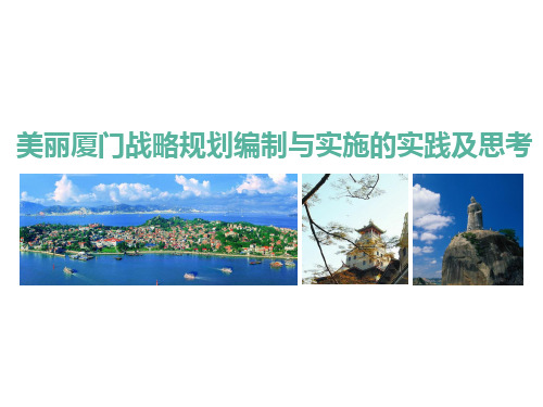 XX市战略规划编制与实施的实践及思考