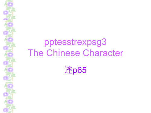 psg3the Chinese Character