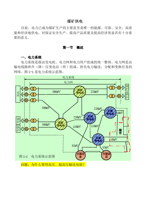 煤矿供电系统