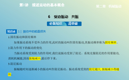 第6节 受迫振动 共振(课件)-2024-2025学年高中物理人教版选择性必修第一册同步教学