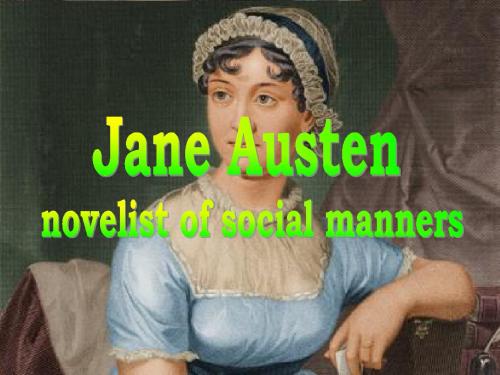 Jane Austen(简奥斯汀)