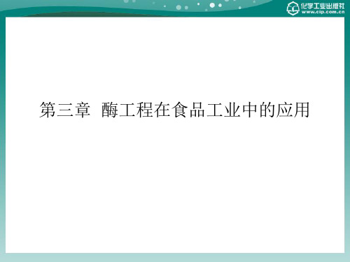 第三章  酶工程在食品工业中的应用