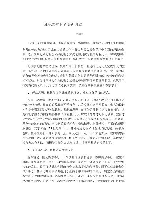 2016年国培计划总结