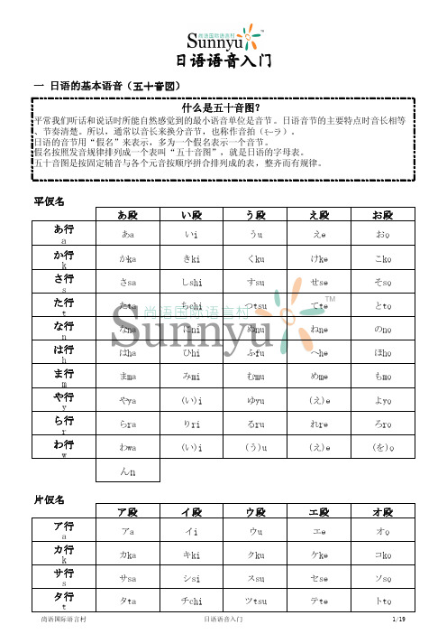 日语语音入门 带水印