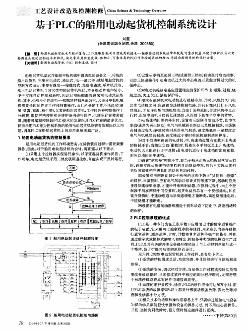 基于PLC的船用电动起货机控制系统设计