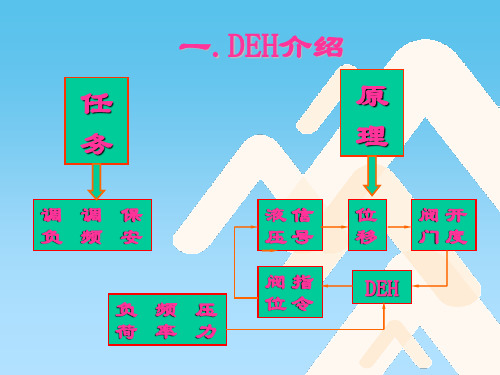 汽轮机调节保安系统