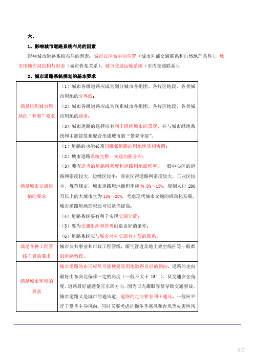 注册城乡规划师 城市规划原理 第23讲 第五章城市总体规划(十)