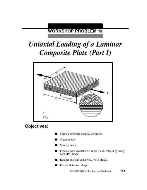 ANSYS-复合材料实例2