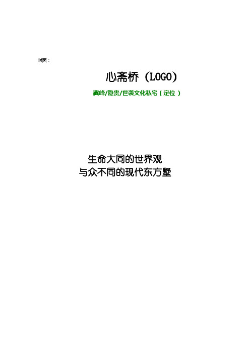 心斋桥宣传册之精粹卷0112综述