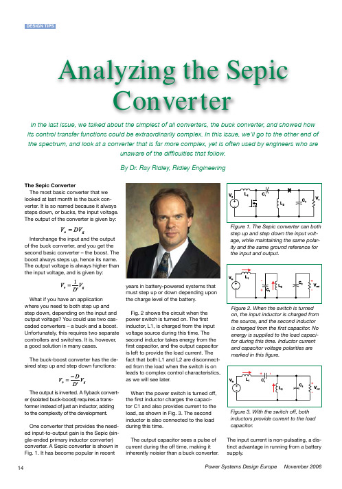 AnalyzingtheSepicConverter