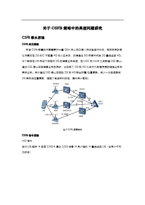 [vip专享]CSFB常见回落失败分析