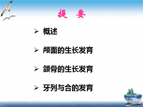 错颌畸形的发病机制及病因课件PPT