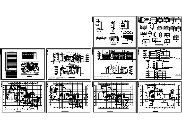 【南昌】大湖之都首期三层框架结构幼儿园施工图