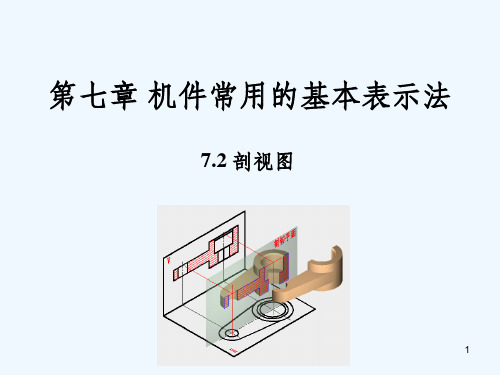 机件常用的基本表示法之剖视图(ppt 54页)