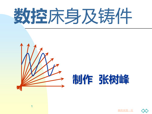 数控机床的铸件部件 PPT课件