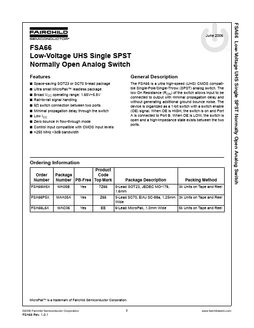 FSA66_06中文资料