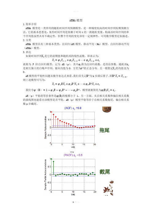 ARMA模型