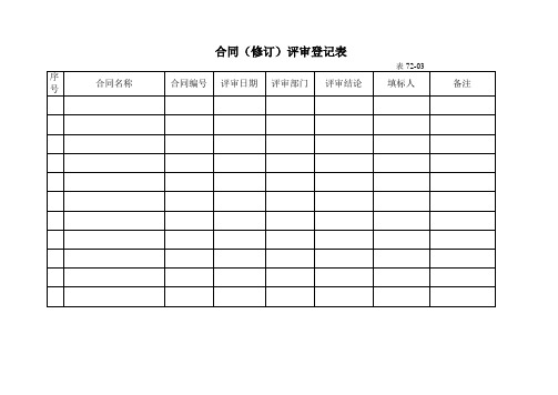 贯标表格2.1