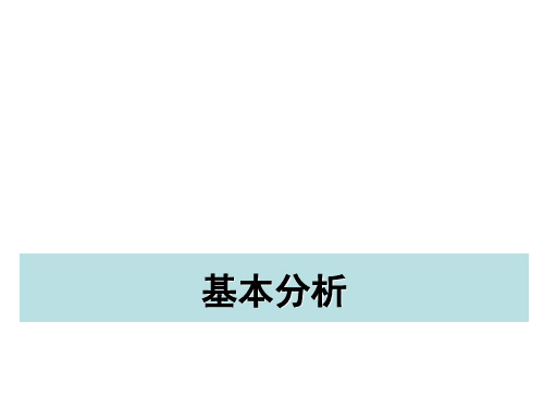 股票投资基本分析