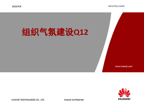 组织气氛建设Q12分析