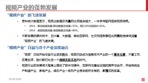 移动视频能力服务平台整体解决方案PPT课件