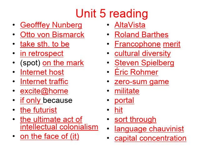 Unit 5 reading新时代研究生综合英语课文翻译