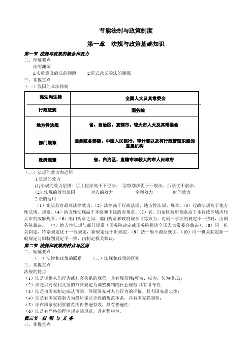 2011年山东省能源师培训节能法制与政策制度