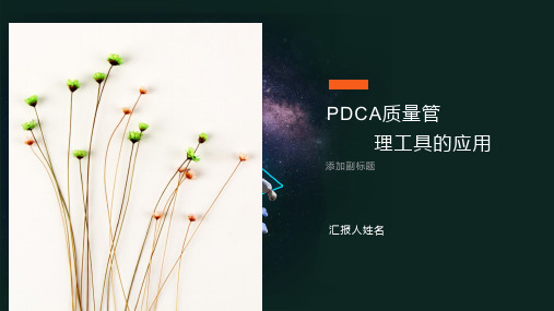 医院PDCA管理工具应用