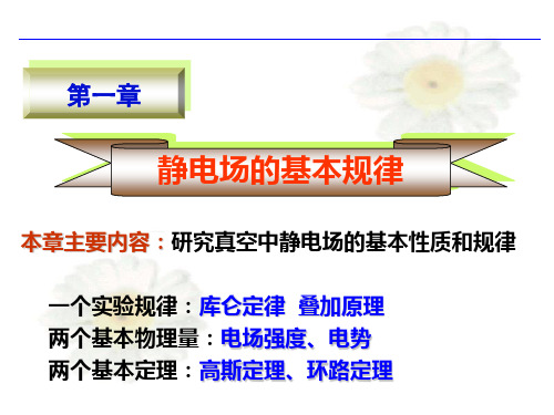 第一章 静电场的基本规律