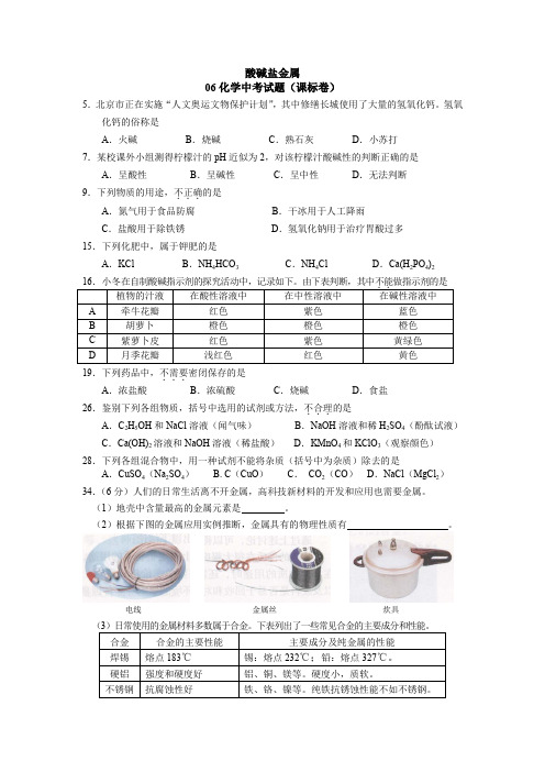 2006酸碱盐金属