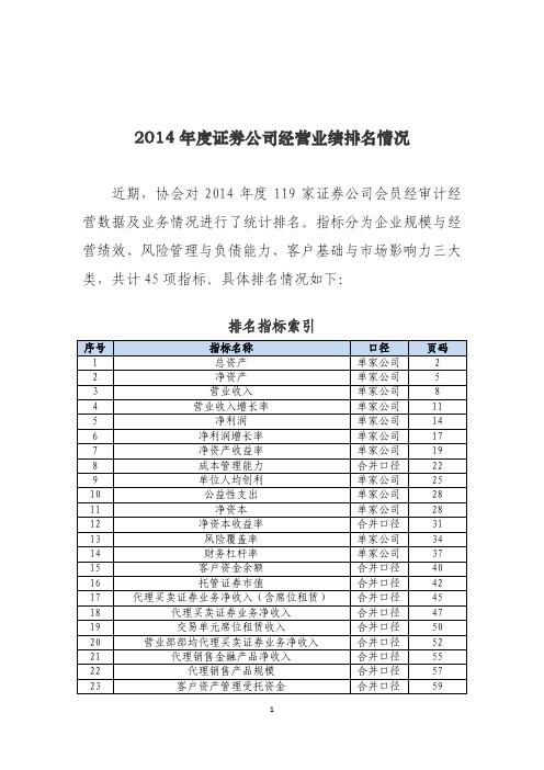 2014年度证券公司经营业绩排名情况.pdf