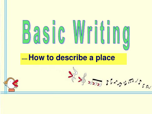 高中英语基础写作训练Basic_writing2