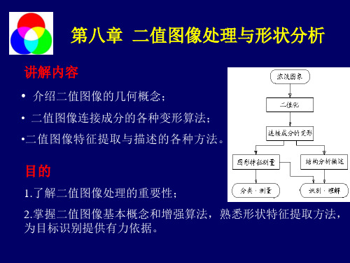 第8章 二值图像处理与形状分析