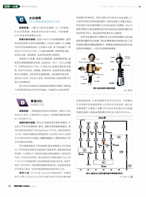 奥迪A6L空调不工作