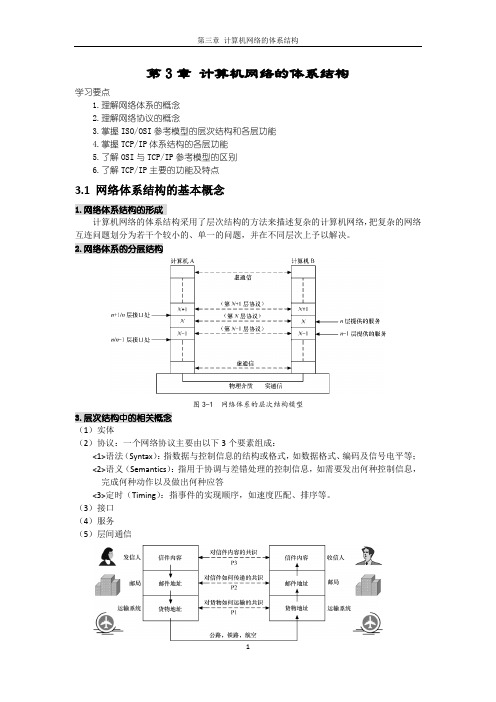 第3章 计算机网络体系结构