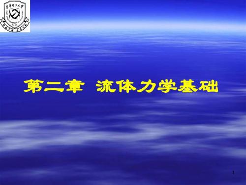 第二章流体力学基础