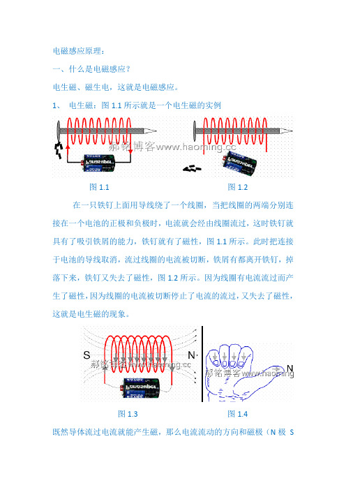 电磁感应的原理(一)