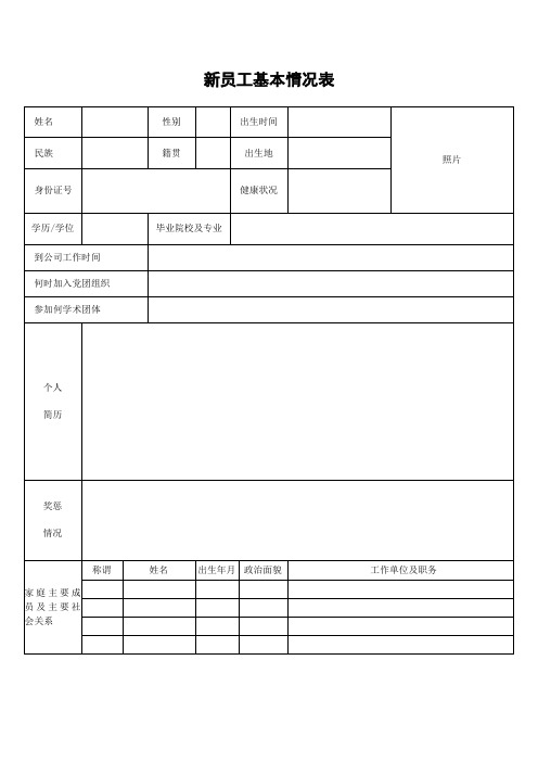 试用期考核表【可编辑范本】