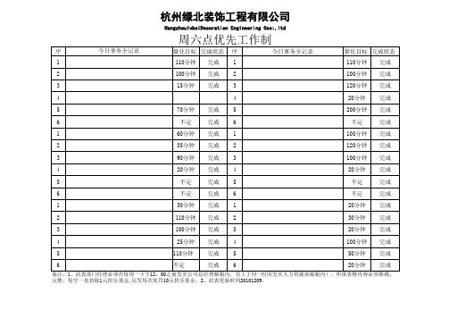 《六点优先工作制》