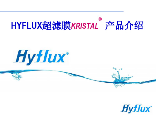 Hyflux 产品介绍-B ER Kristal