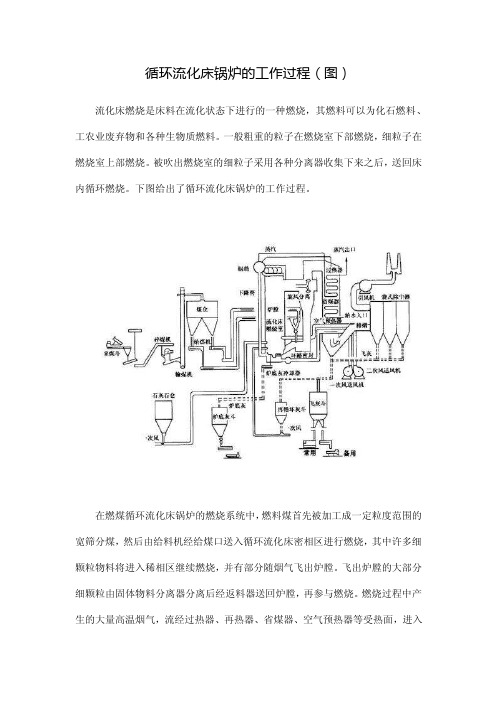 循环流化床锅炉的工作过程（图）WORD版