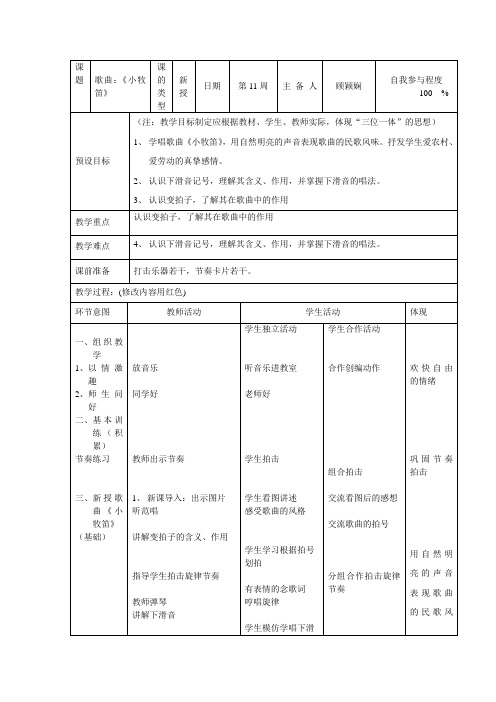 歌曲小牧笛