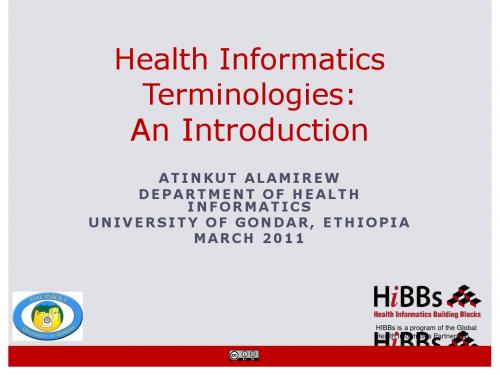 Health Informatics Terminologies An Introduction