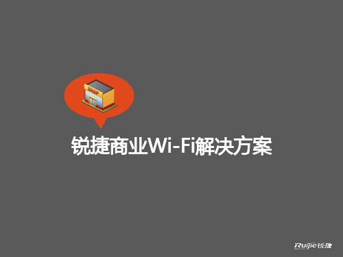 锐捷商业WIFI营销解决方案(V1.1)