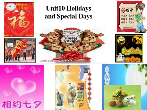 Unit10--Holidays and special days